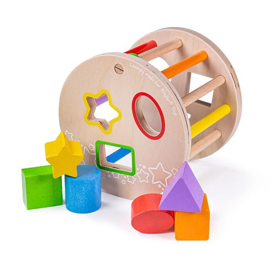 Bigjigs Baby Roller z kształtami