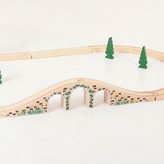 Bigjigs Rail Drewniany most kolejowy