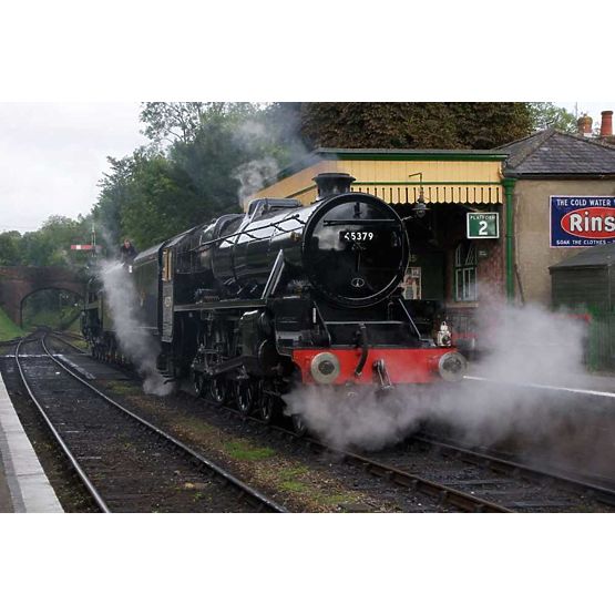 Bigjigs Rail Drewniana replika lokomotywy Black 5-silnikowej
