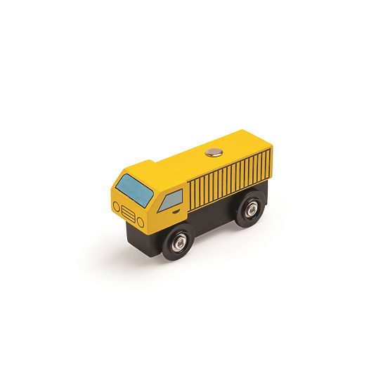 Bigjigs Rail Drewniany tor kolejowy z polną drogą 80 części