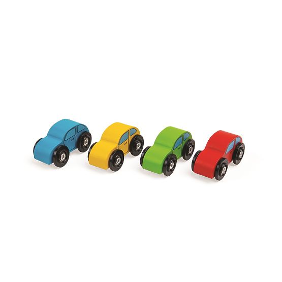 Bigjigs Rail Drewniany tor kolejowy z polną drogą 80 części