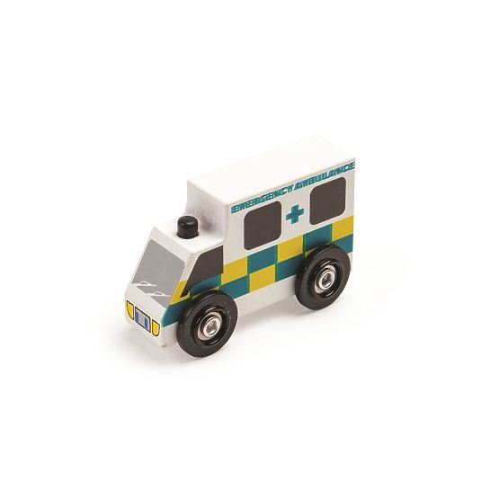 Bigjigs Rail Drewniany tor kolejowy z polną drogą 80 części