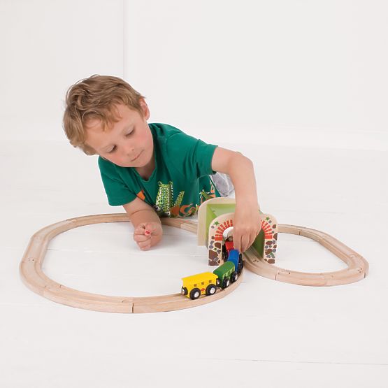 Bigjigs Rail Podwójny tunel kolejowy