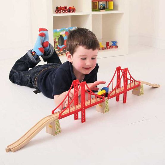 Bigjigs Rail Podwójny most kolejowy
