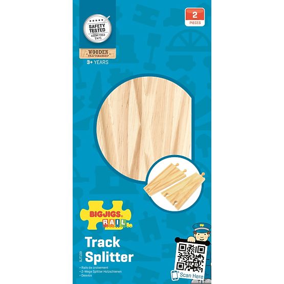 Przełącznik prosty Bigjigs Rail 2 szt