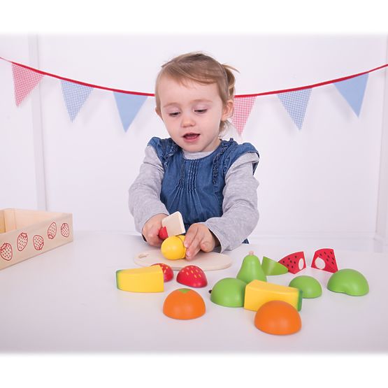 Bigjigs Toys Cięcie owoców w pudełku