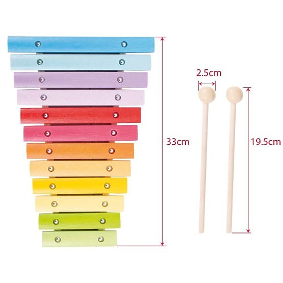 Bigjigs Toys Drewniany Ksylofon