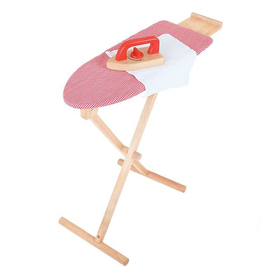 Bigjigs Toys Drewniana deska do prasowania z żelazkiem - uszkodzone opakowanie