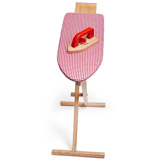Bigjigs Toys Drewniana deska do prasowania z żelazkiem - uszkodzone opakowanie