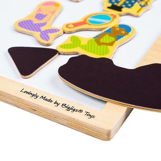 Bigjigs Toys Drewniana Tablica Magnetyczna