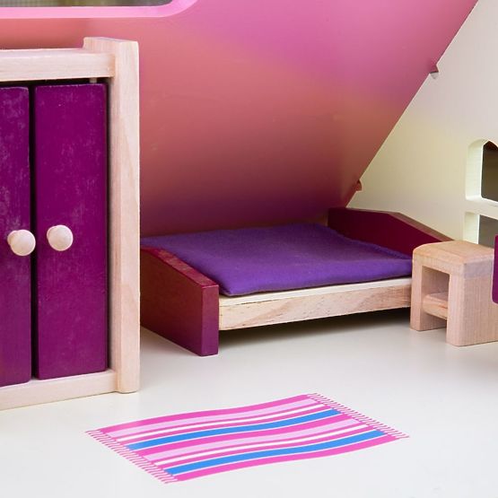 Bigjigs Toys Drewniane meble do domku dla lalek