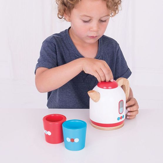 Bigjigs Toys Drewniany czajniczek