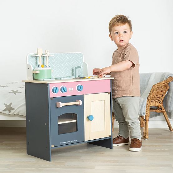 Bigjigs Toys Dziecięca kuchnia w stylu skandynawskim