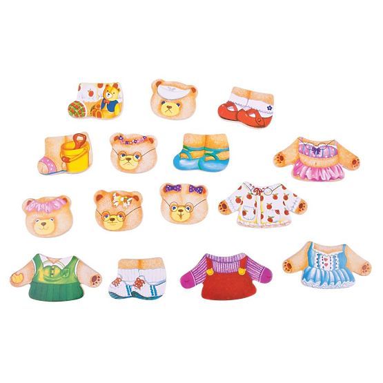 Bigjigs Toys Family Dress Up Puzzle
