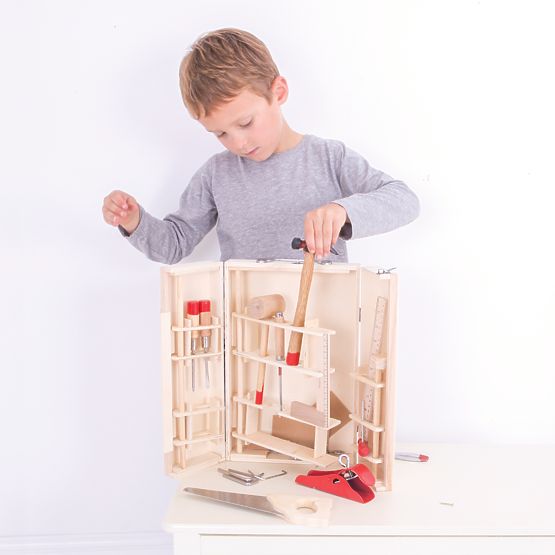 Bigjigs Toys Junior walizka narzędziowa