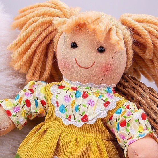 Bigjigs Toys Lalka materiałowa Daisy 28 cm