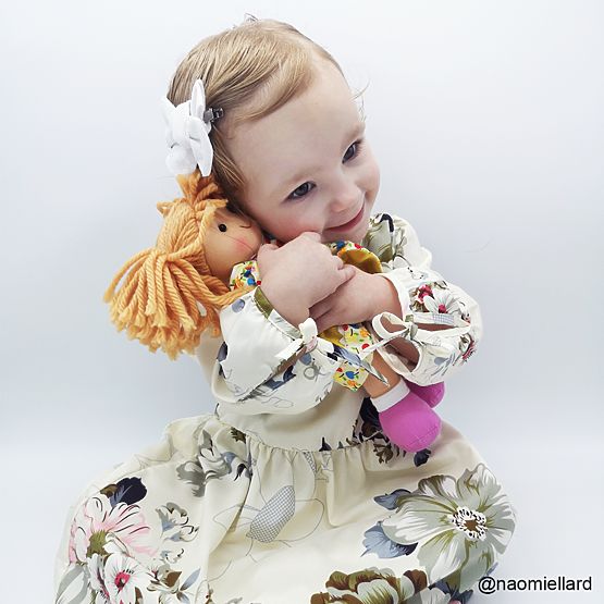 Bigjigs Toys Lalka materiałowa Daisy 28 cm