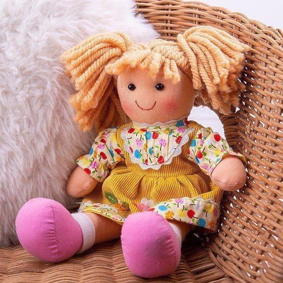 Bigjigs Toys Lalka materiałowa Daisy 28 cm