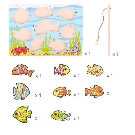 Bigjigs Toys Łowienie ryb na desce