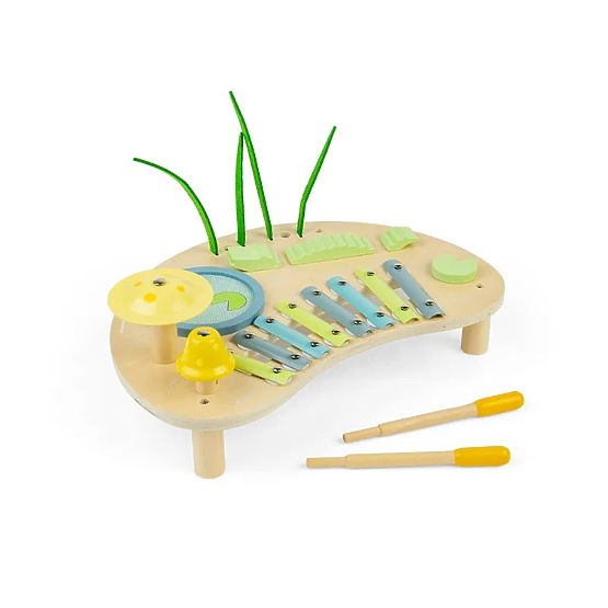 Bigjigs Toys Muzyczny stolik Dżungla