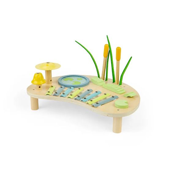 Bigjigs Toys Muzyczny stolik Dżungla