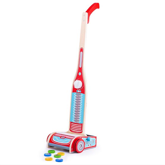 Bigjigs Toys Odkurzacz na kiju