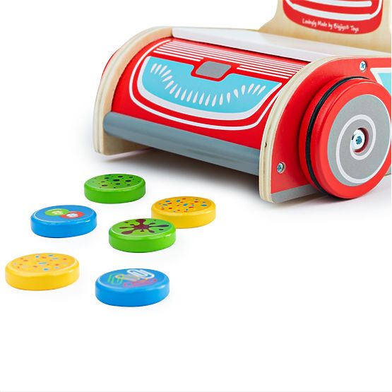 Bigjigs Toys Odkurzacz na kiju