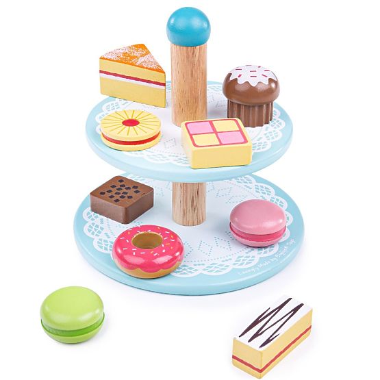 Bigjigs Toys Stojak z babeczkami