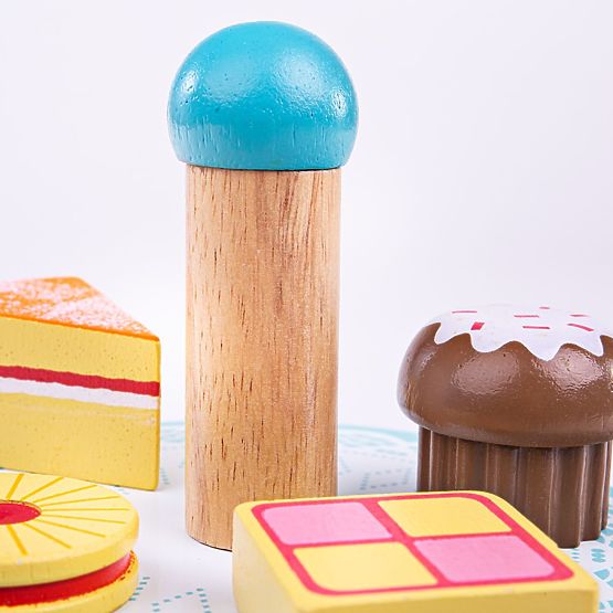 Bigjigs Toys Stojak z babeczkami