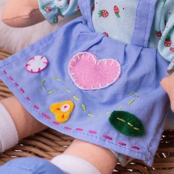 Bigjigs Toys Szmaciana lalka Grace 28 cm