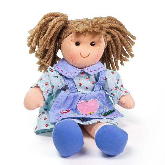 Bigjigs Toys Szmaciana lalka Grace 28 cm