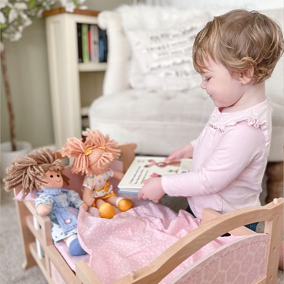Bigjigs Toys Szmaciana lalka Grace 28 cm
