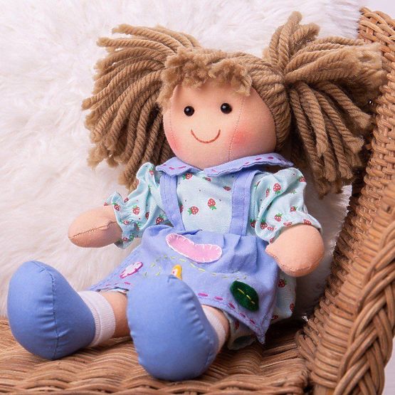 Bigjigs Toys Szmaciana lalka Grace 28 cm