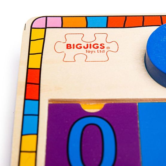 Bigjigs Toys Puzzle z liczbami