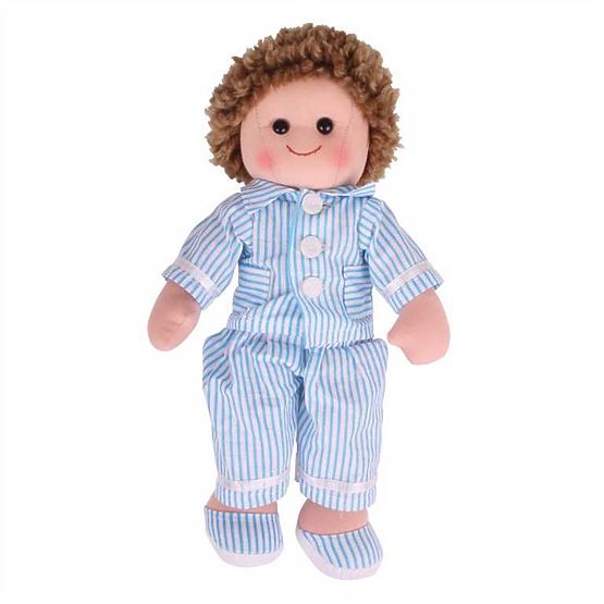 Bigjigs Toys Tkaninowa lalka Arthur 34 cm
