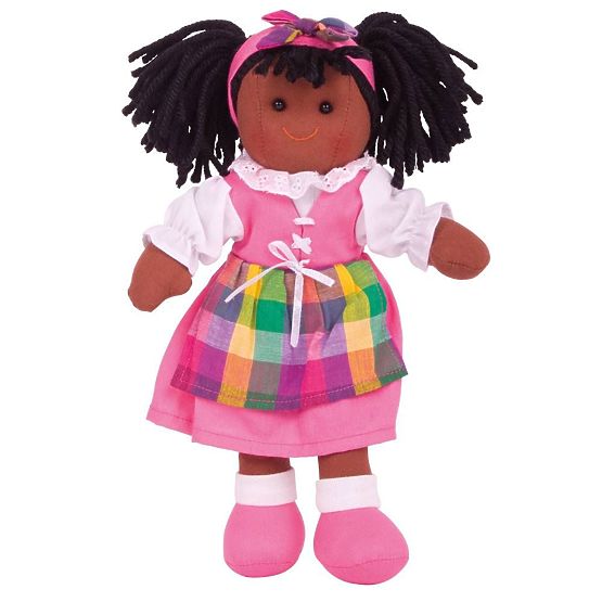 Bigjigs Toys Tkaninowa lalka Jessika 28 cm