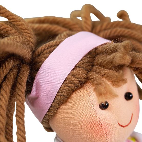 Bigjigs Toys Tkaninowa lalka Rose 28 cm
