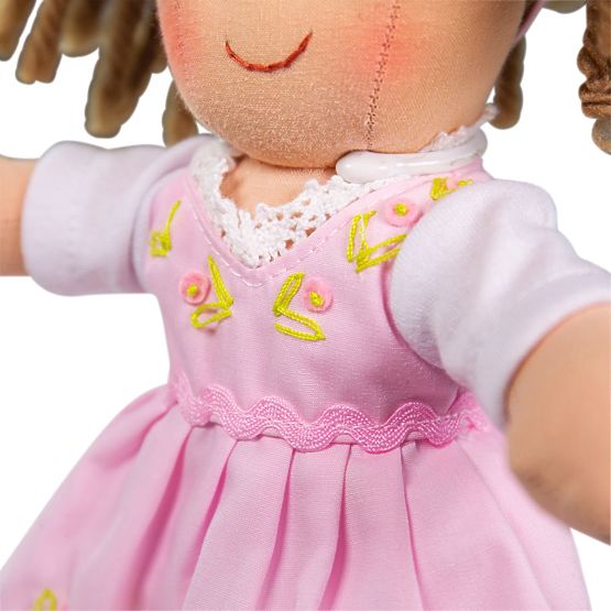 Bigjigs Toys Tkaninowa lalka Rose 28 cm