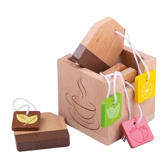 Bigjigs Toys Torebki herbaty