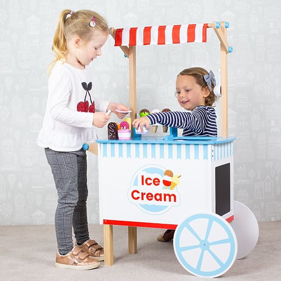 Bigjigs Toys Wózek z lodami
