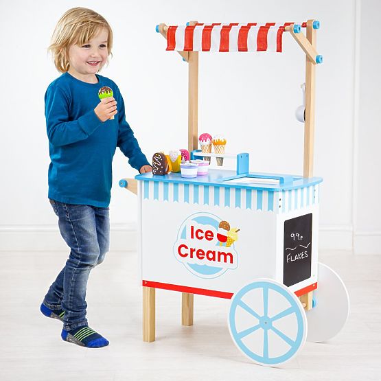 Bigjigs Toys Wózek z lodami