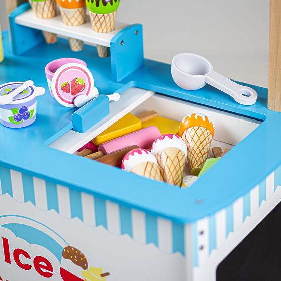 Bigjigs Toys Wózek z lodami