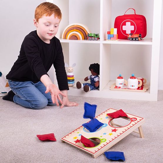 Bigjigs Toys Gra w rzucanie poduszkami
