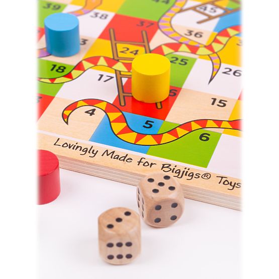 Bigjigs Zabawki Drabiny i Węże 2