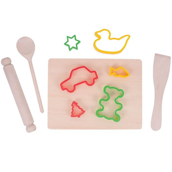 Bigjigs Toys Zestaw do pieczenia z foremkami