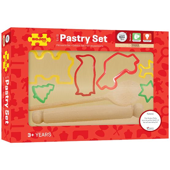 Bigjigs Toys Zestaw do pieczenia z foremkami