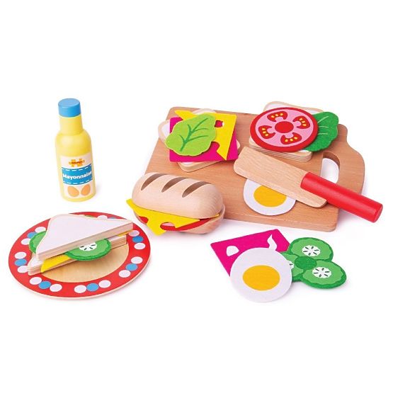 Bigjigs Toys Zestaw kanapkowy