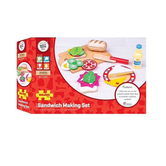 Bigjigs Toys Zestaw kanapkowy