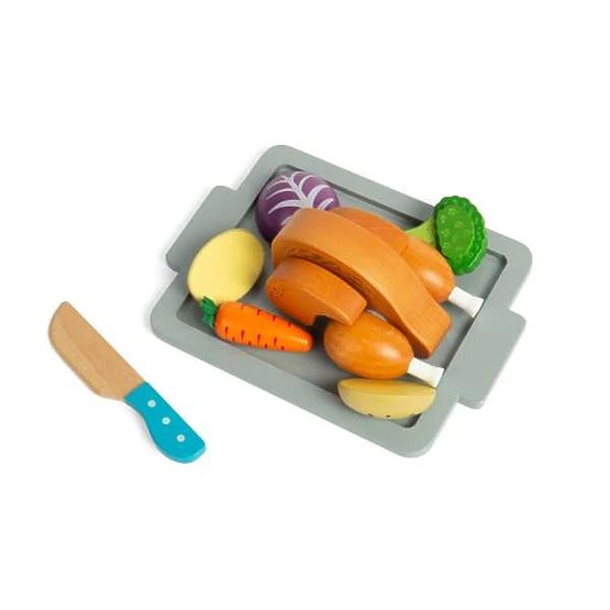 Bigjigs Toys Zestaw Pieczony kurczak z warzywami