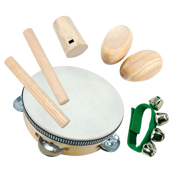 Bino Instrumenty muzyczne mini orkiestra 8 części